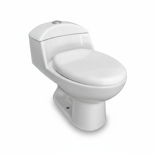 INODORO UNA PIEZA BLANCO TANQUE BAJO 27X16X24 PLG WADFOW