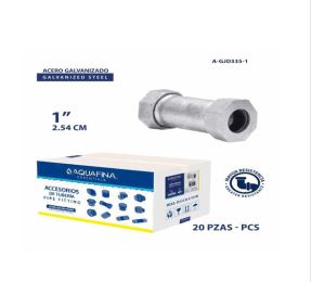JUNTA RAPIDA GALVANIZADA DE 1 PLG AQUAFINA A-GJD335-1