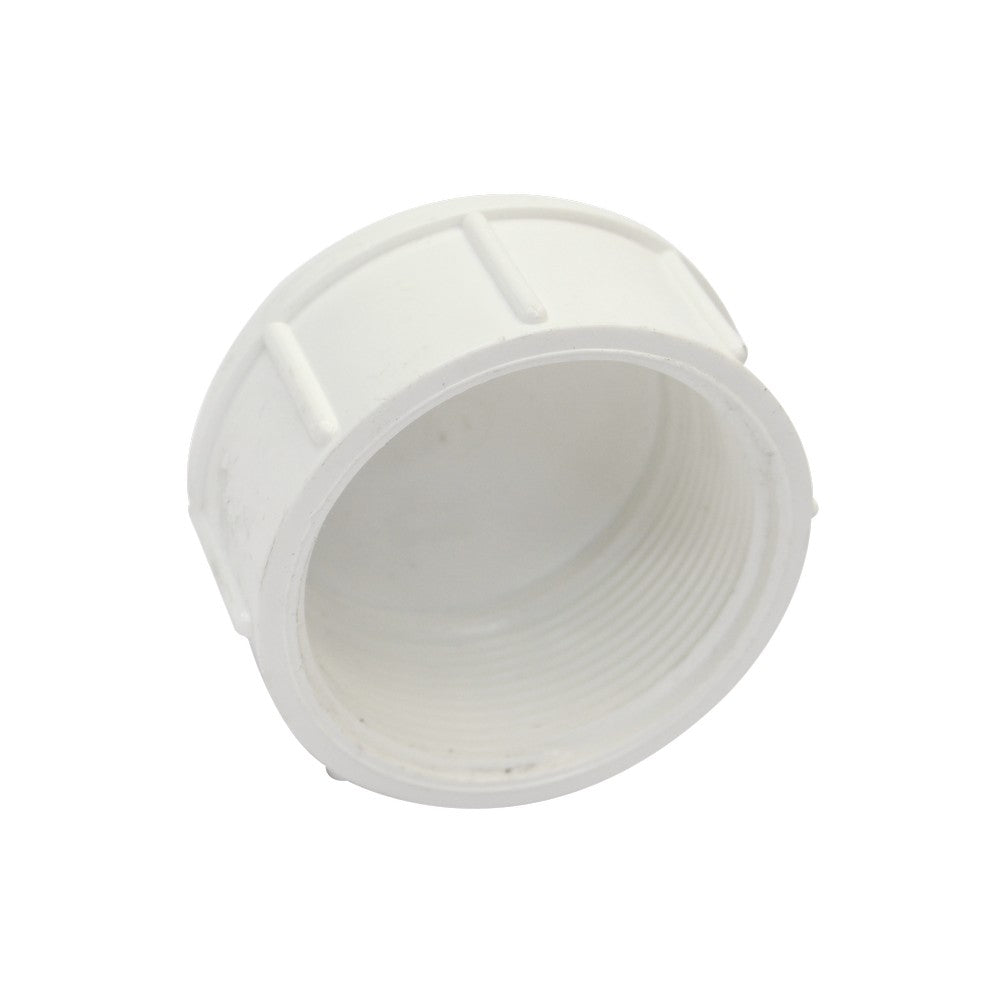 TAPON PVC PRESION HEMBRA CON ROSCA DE 2 PLG