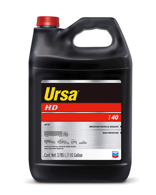 ACEITE LUBRICANTE PARA MOTOR DIESEL URSA HD SAE 40 GALON