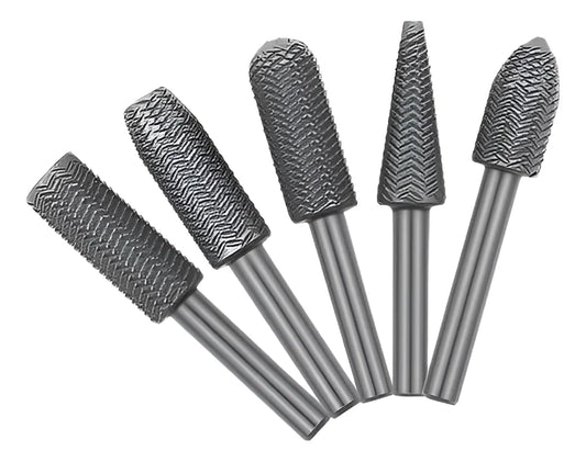ESCOFINA ROTATIVAS PARA METAL 6MM 5 PCS UYUSTOOLS