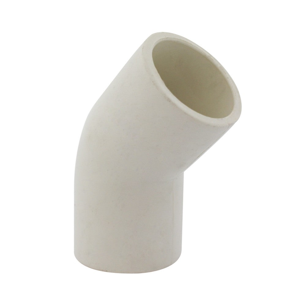 CODO PVC LISO DE 3/4X45 PLG