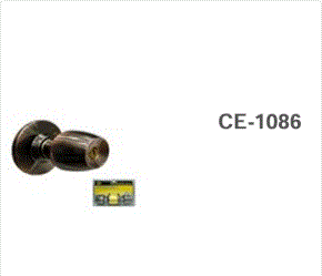 CERRADURA DE POMO TIPO COPA PARA BAÑO HUNTER CE-1086