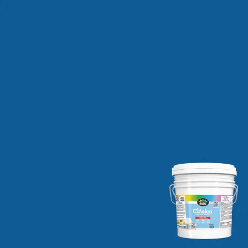 CUBETA CLASICA LATEX AZUL MOSAICO CORONA 10022-0107-05