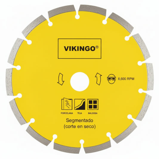 DISCO VIKINGO DIAMANTADO SEGMENTADO DE 9 PLG AT-271