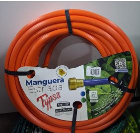 MANGUERA ESTRIADA 1/2PLG X 23METROS TYPSA 011780