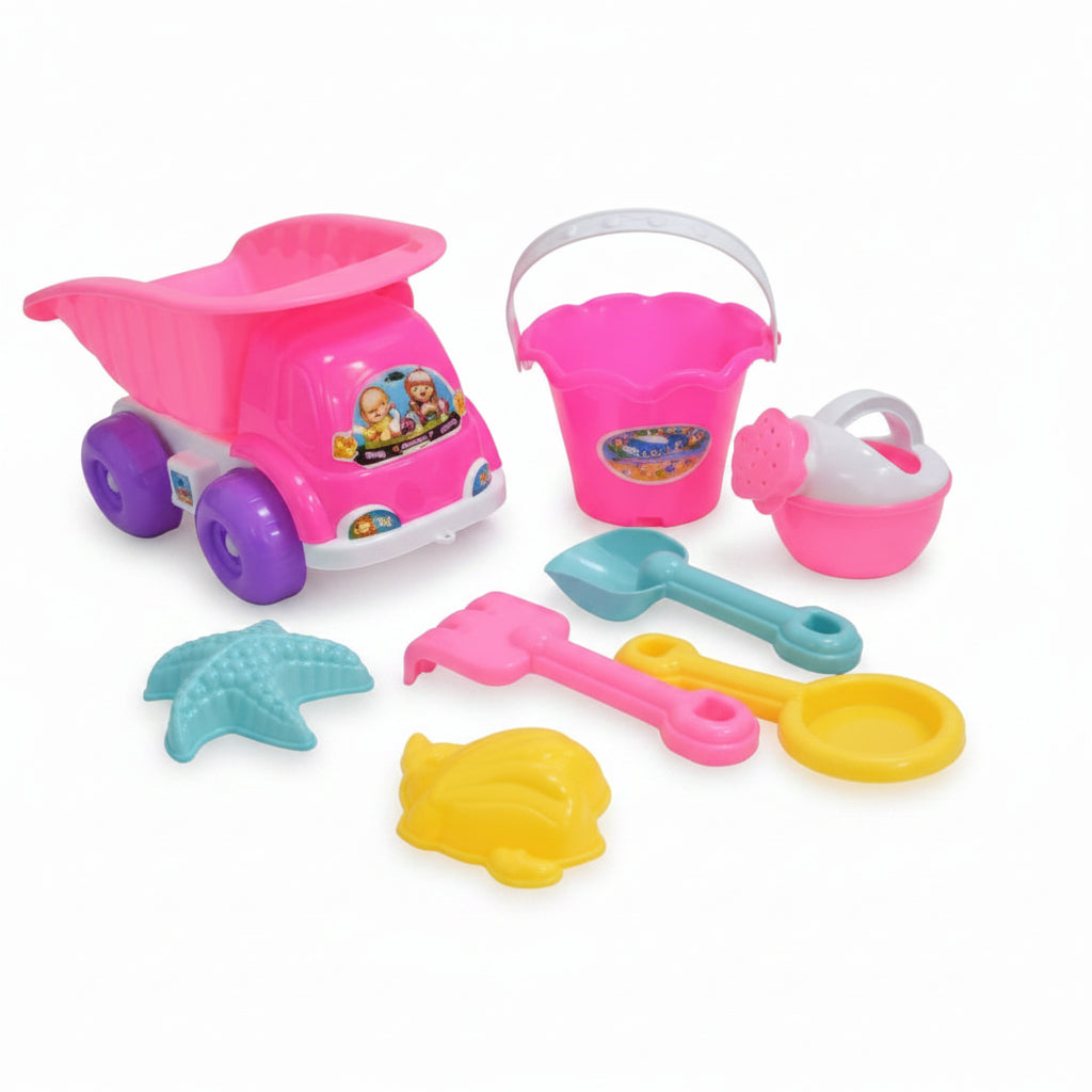 JUGUETE CARRO PARA PLAYA 8PCS DD-1127910