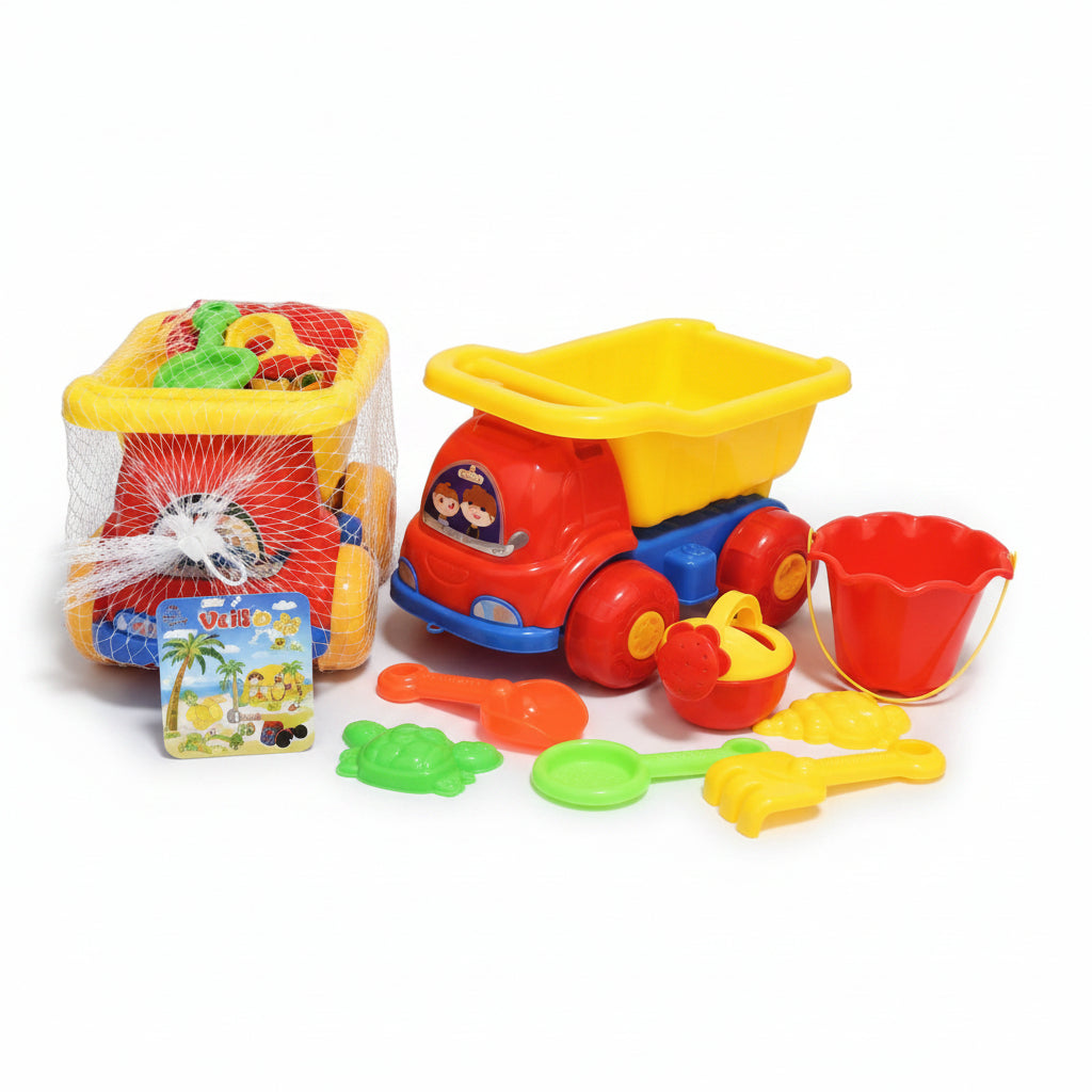JUGUETE CARRO PARA PLAYA 8PCS DD-1204324