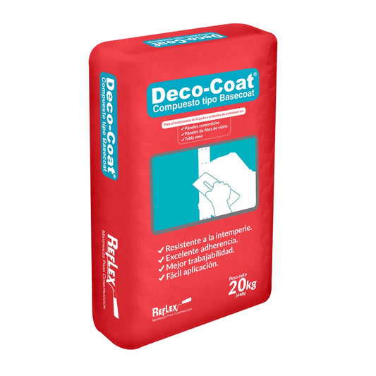 DECO COAT GRIS 20 KG BOLSA