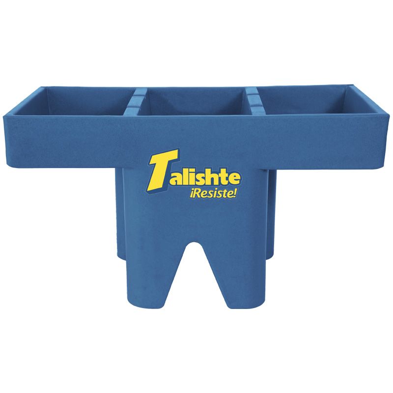 PILA PLASTICA 2 ALAS AZUL OSCURO TALISHTE