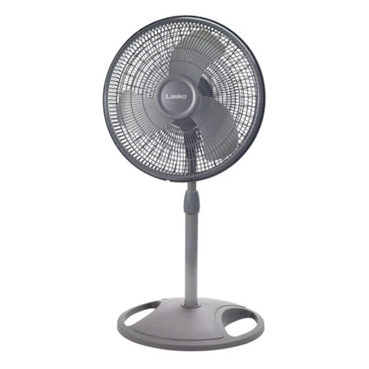 VENTILADOR DE PEDESTAL LASKO 16 PLG GRIS