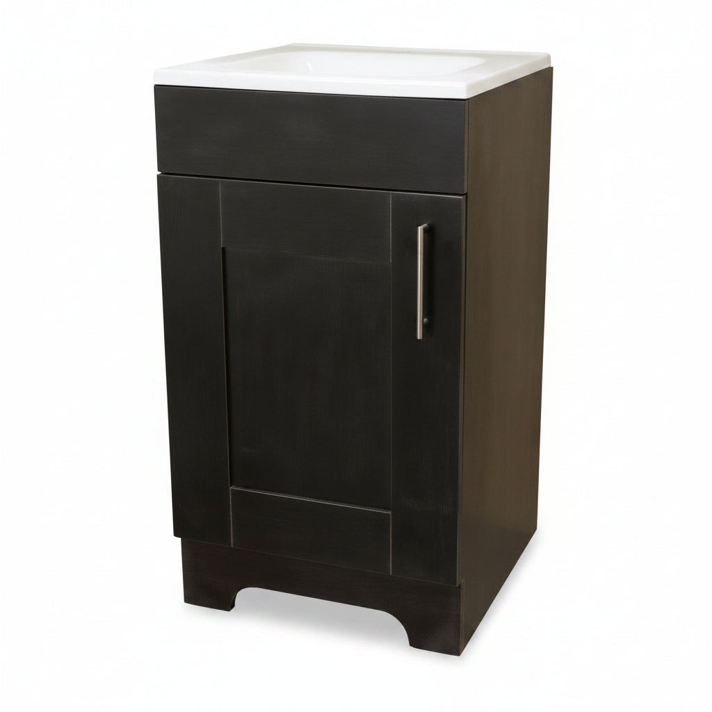 MUEBLE DE BAÑO MDF 83X45X45CM INCLUYE LAVAMANOS 2460092 AQUA NUOVA