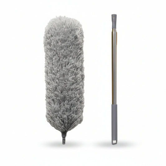 PLUMERO SINTETICO GRIS PLATEADO 144CM 733-40881