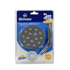REGADERA ABS P/BAÑO 4PLG GRIVEN A367-Y003A