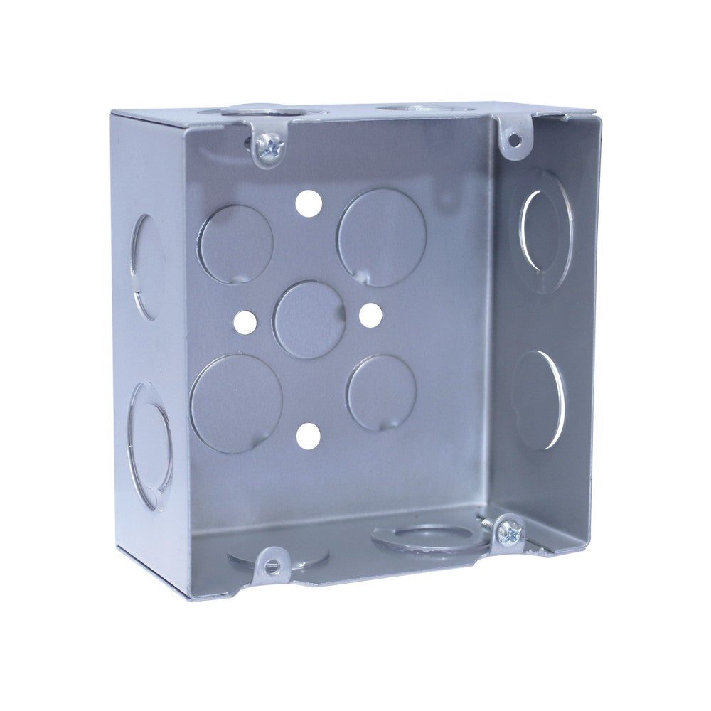 CAJA CUADRADA PESADA 5X5   3/4 PLG  S/TORNILLO TIERRA TOP
