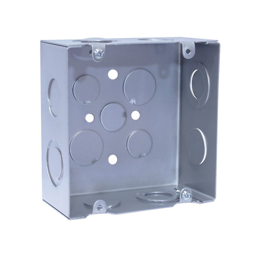 CAJA CUADRADA PESADA 5X5   3/4 PLG  S/TORNILLO TIERRA TOP