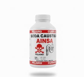 SODA CAUSTICA AINSA 400 GRS