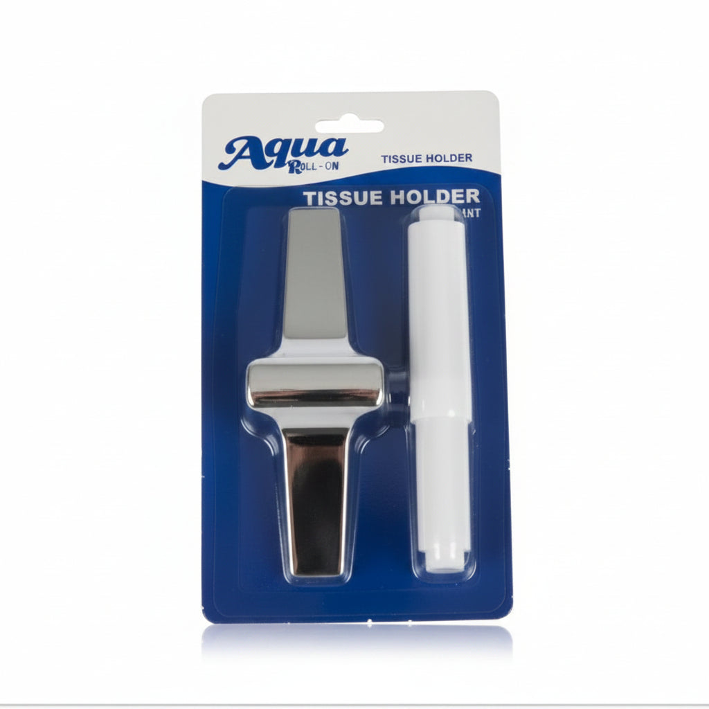 SOSTENEDOR DE PAPEL HIGIENICO AQUA BLUE P-11067