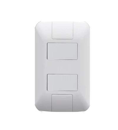 INTERRUPTOR DOBLE TRAMONTINA  10A-250V 57241/039 UNIDAD