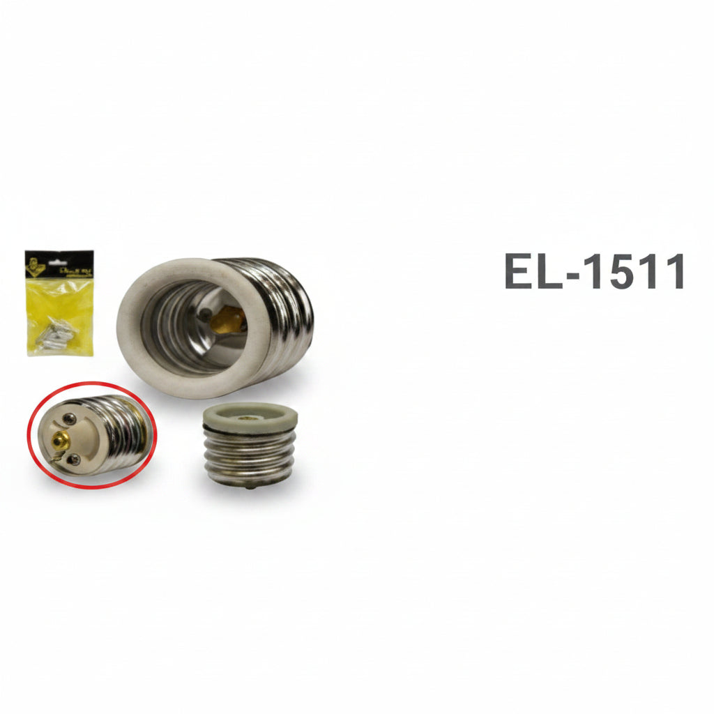 ADAPTADOR PARA FOCO E40-E27 HUNTER EL-1511