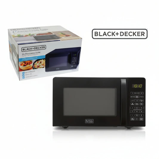 MICROONDAS NEGRO 0.7 CU FT BLACK+DECKER 986-BDMW0107CB