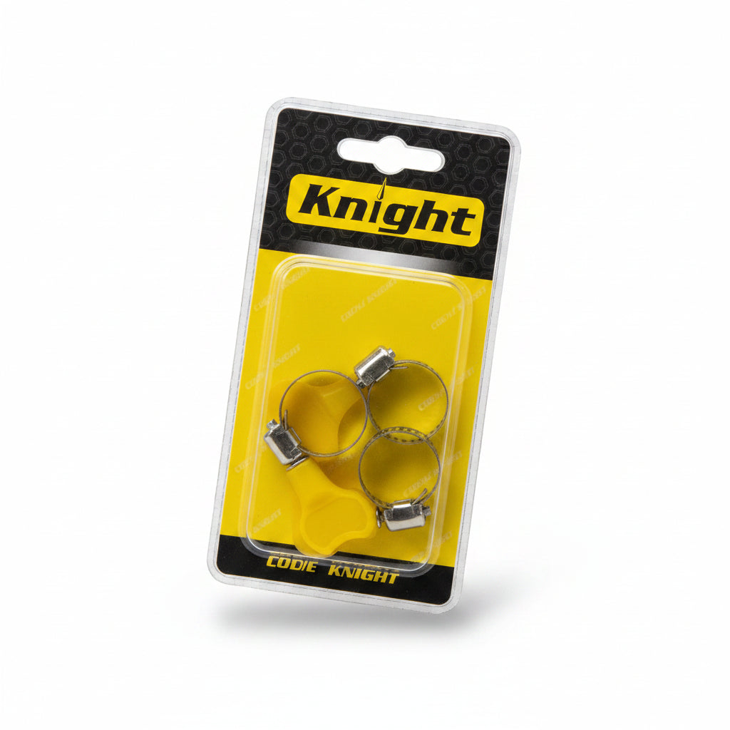 SET DE ABRAZADERAS UNIVERSAL TIPO MARIPOSA 8MM (13MM-19MM) KNIGHT
