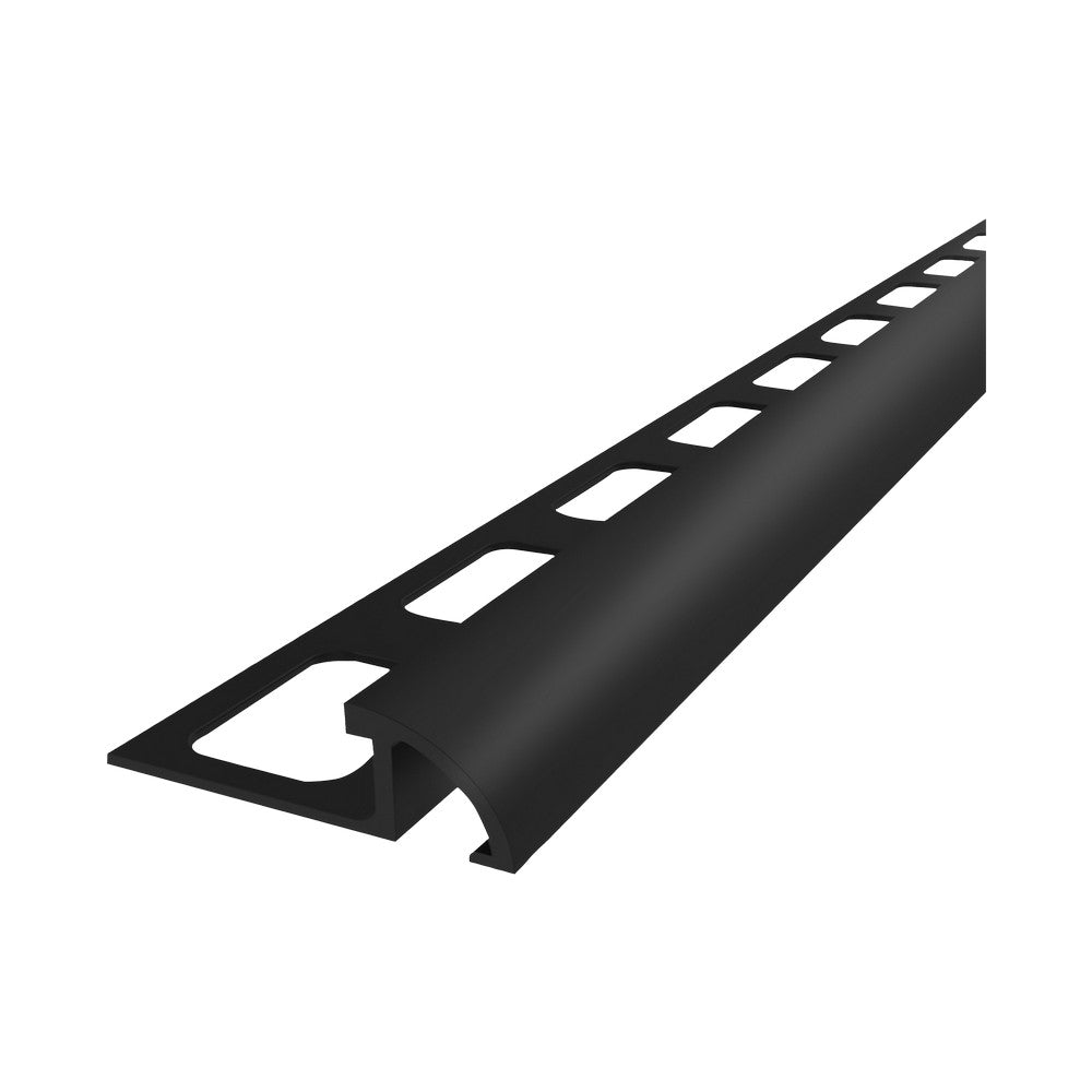 MOLDURA ALUMINIO P/CERAMICA 10MM NEGRO MARME PRO 2.44 METRO
