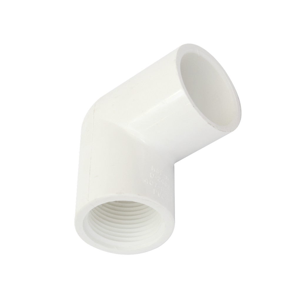 CODO PVC CON ROSCA DE 1X90 PLG
