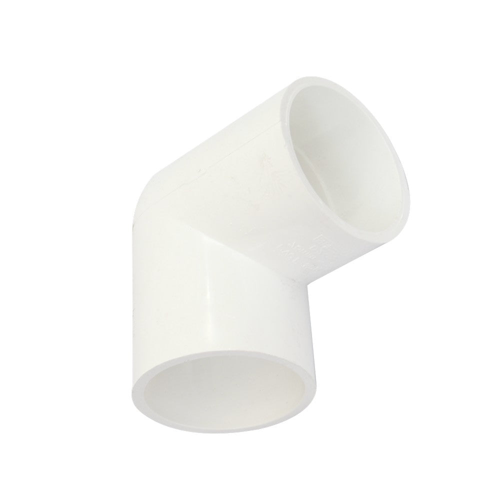 CODO LISO PVC DRENAJE 3PLGX90 BLANCO
