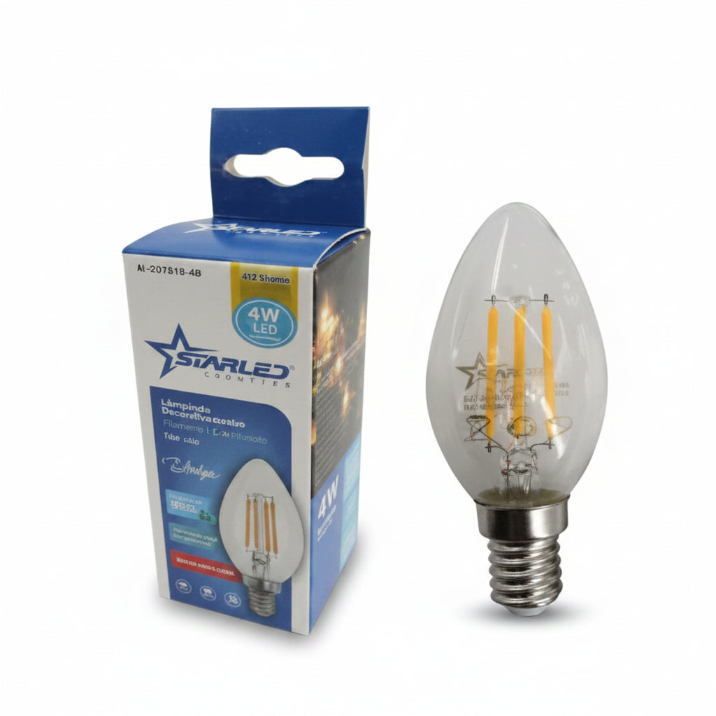 FOCO LED TIPO VELA 4W STARLED SL-XGYB10-4W
