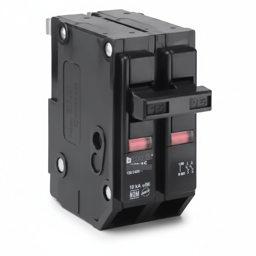 DADO TERMICO BTICINO DOBLE DE DOS POLO 15AMP