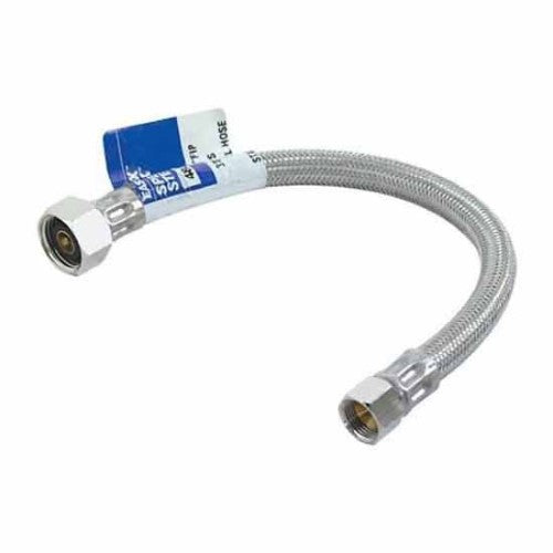 TUBO DE ABASTO FLEXIBLE PARA LAVAMANOS 1/2” X 3/8” · EASTMAN · PN-48128