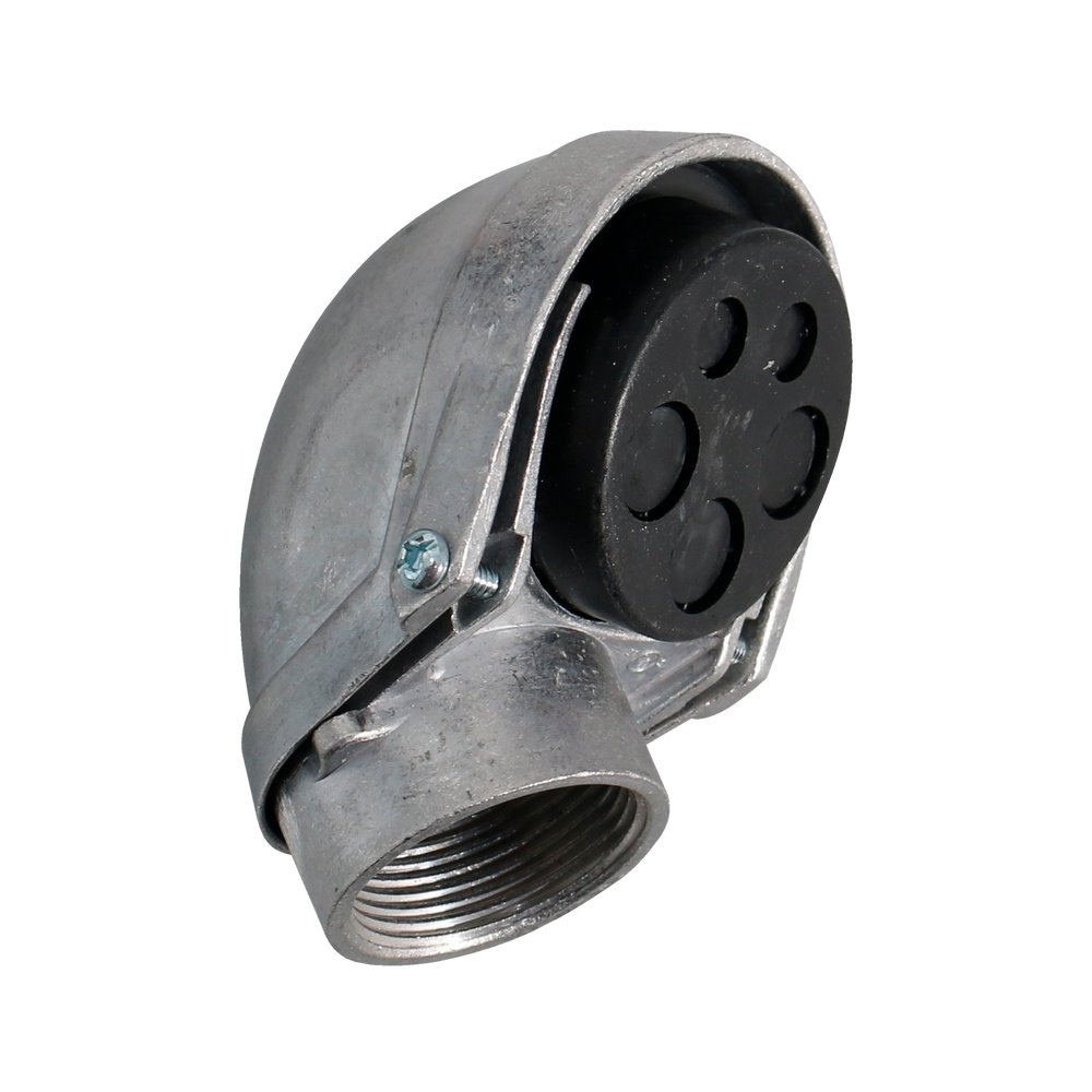 CUERPO TERMINAL GALVANIZADO DE 1 1/4