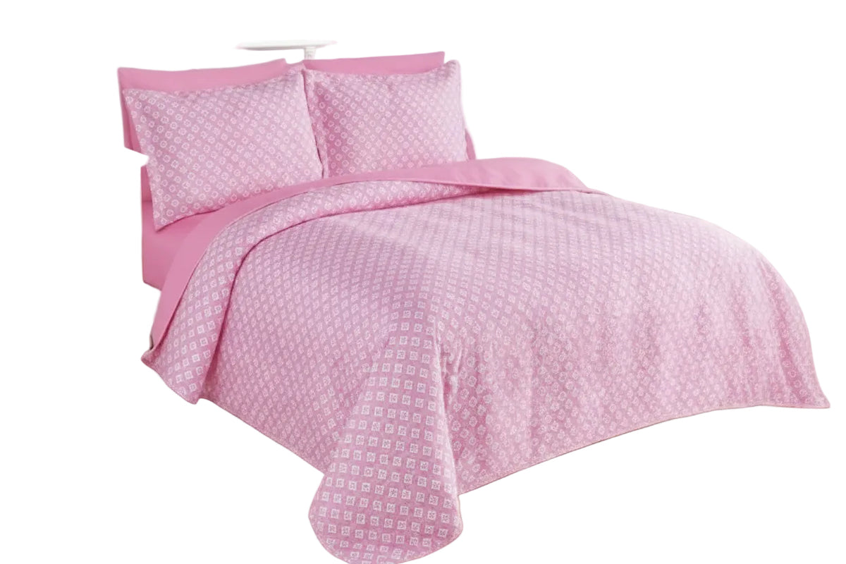 SET DE SABANAS 4PZAS QUEEN 12DISEÑOS AMICI KIS-45621