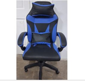 SILLA  PARA OFICINA GAMER ROJA/NEGRA 4440