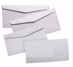 SOBRE BLANCO TAMAÑO CARTA FACELA PT01324