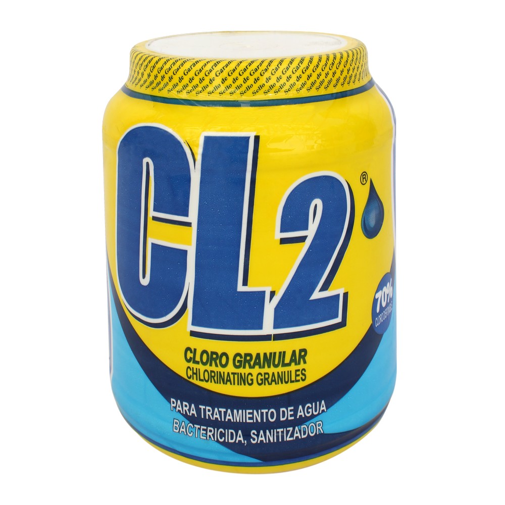 HIPOCLORITO CL2 TARRO 2 LIBRAS 70% UNIDAD