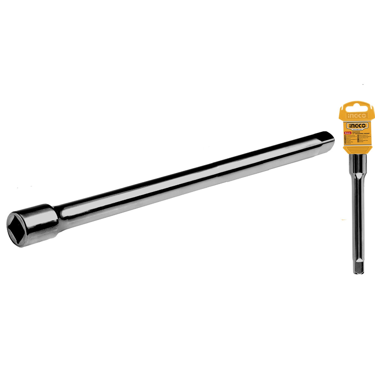 EXTENSION RACHET 12.7MMX25.4CM 1/2 PLG X 10 PLG INGCO HEB12101 679463