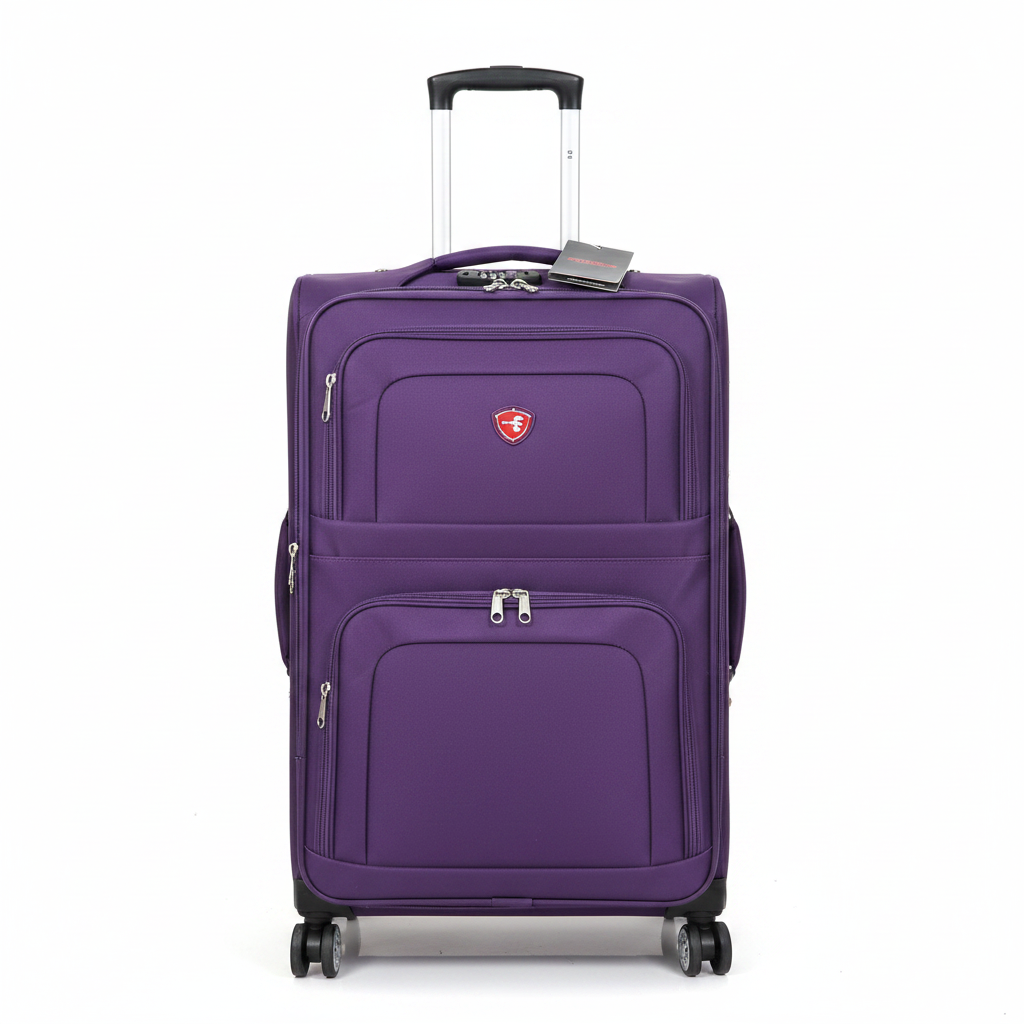 MALETA DE VIAJE GRANDE MORADA 28PLG TR-TM05PUR GRANDE