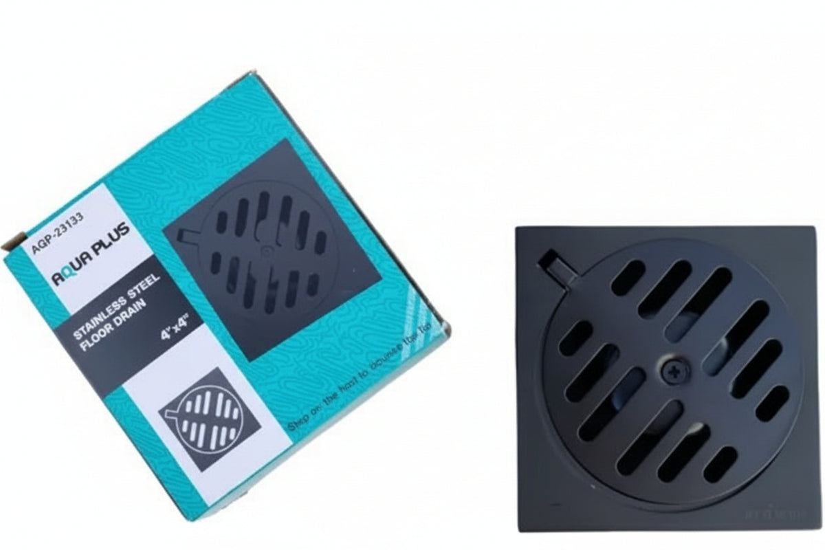 RESUMIDERO 4X4 NEGRA AQUA PLUS AQP-23133