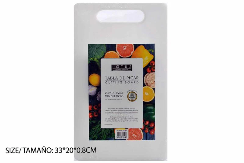 TABLA DE PICAR LOTUS 33 × 20 × 0.8 CM – A 51391