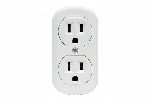 TOMA DOBLE SUPERFICIAL 15A-125V HUNTER EL-1558