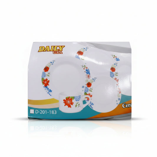 VAJILLA CERAMICA 20 PZAS DAILY D-201-184
