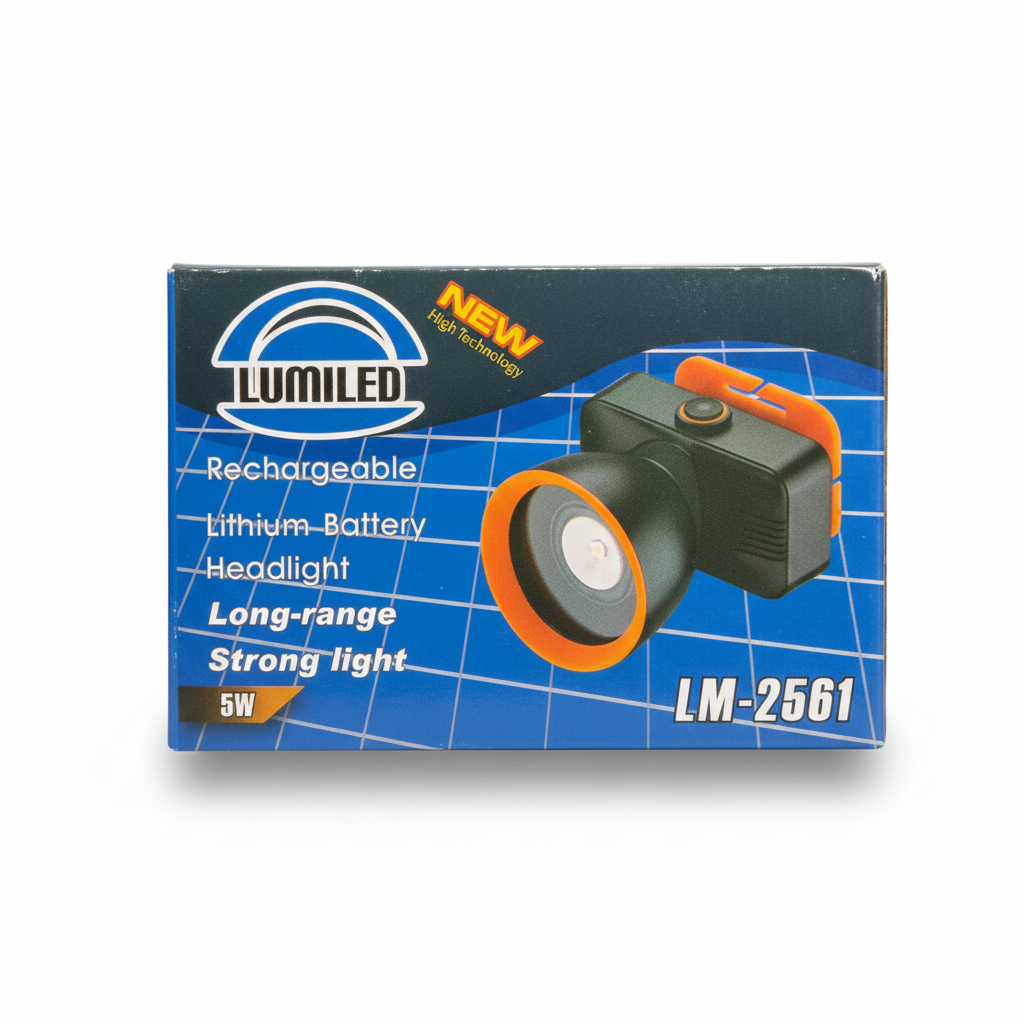LINTERNA PARA CABEZA TIPO MINERO DE 5W LM-2561