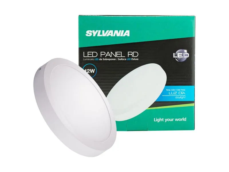 PANEL LED REDONDO SUPERFICIAL 12W SYLVANIA P29912