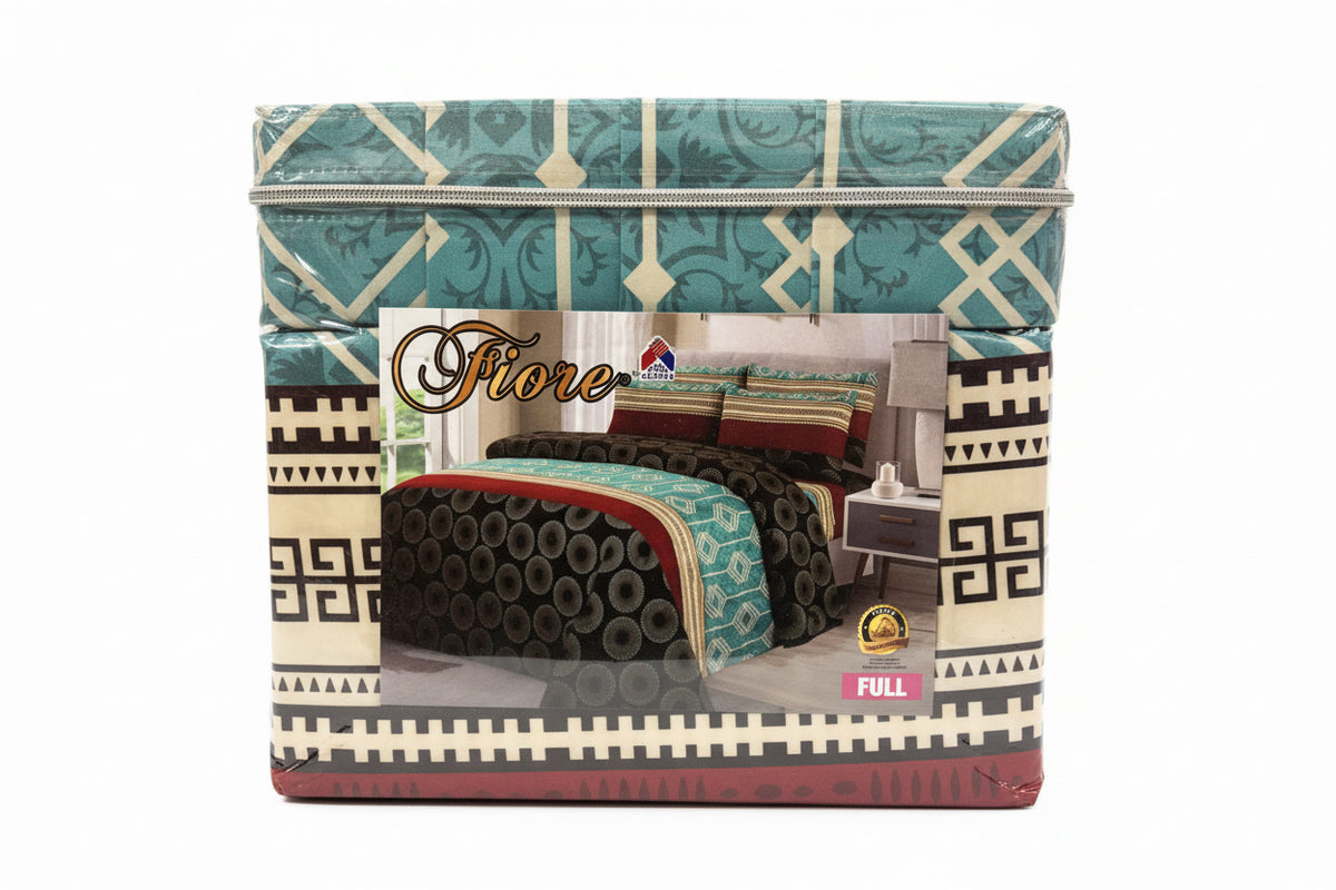 SET DE SABANAS 6 PCS DE COLORES FULL FIORE