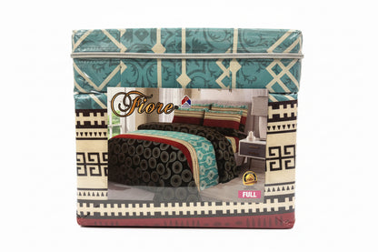 SET DE SABANAS 6 PCS DE COLORES FULL FIORE