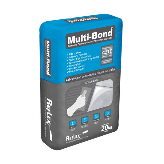 PISO SOBRE PISO MULTIBOND 20 KG BOLSA