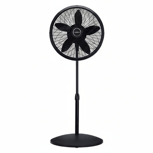 VENTILADOR DE PEDESTAL LASKO 18 PLG NEGRO