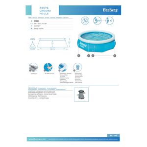 PISCINA 305X76CM BESTWAY 57266 0675214